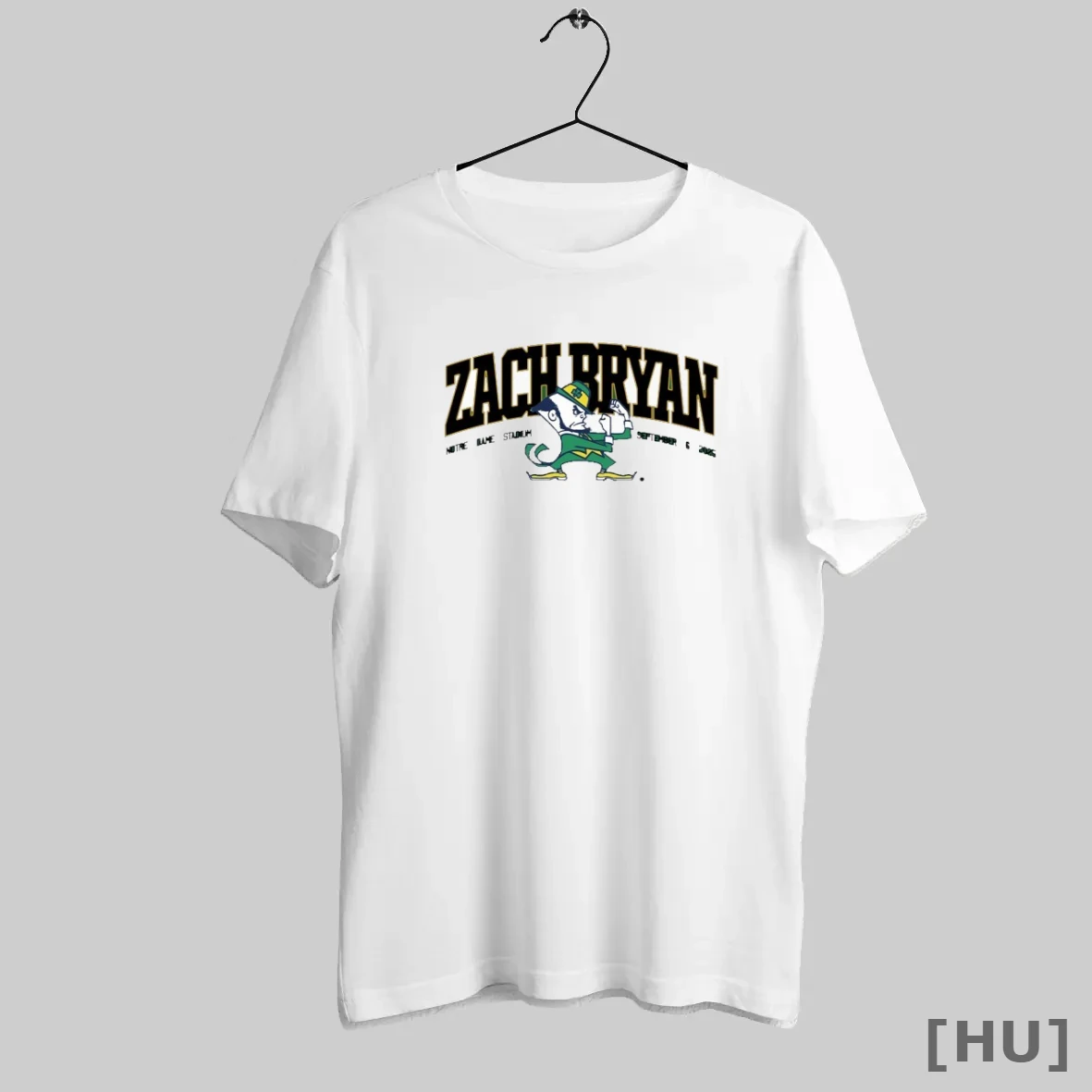 Officials Zach Bryan X Notre Dame Fighting Irish Gameday 2025 T Shirt Sweatshirt