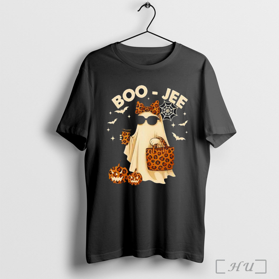 Officials Coquette Leopard Ghost Coffee Boo Jee Halloween Boujee Ghos T Shirt Sweatshirt