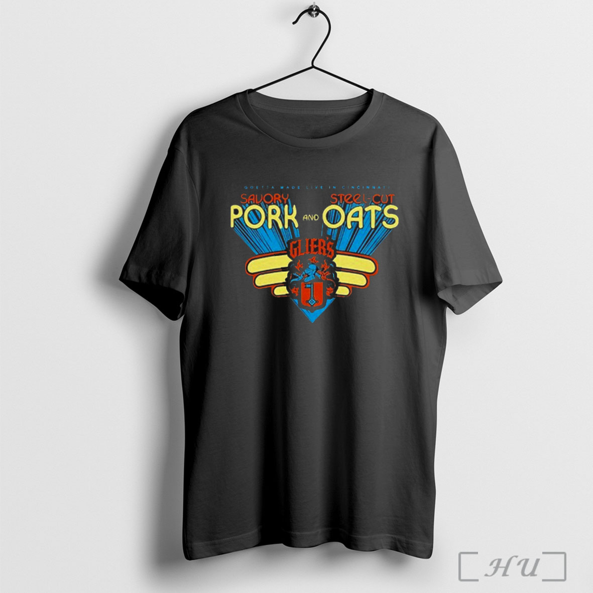Officials Gliers Pork And Oats Savory Steel Cut Goetta Made Live In Cincinnati T Shirt Sweatshirt