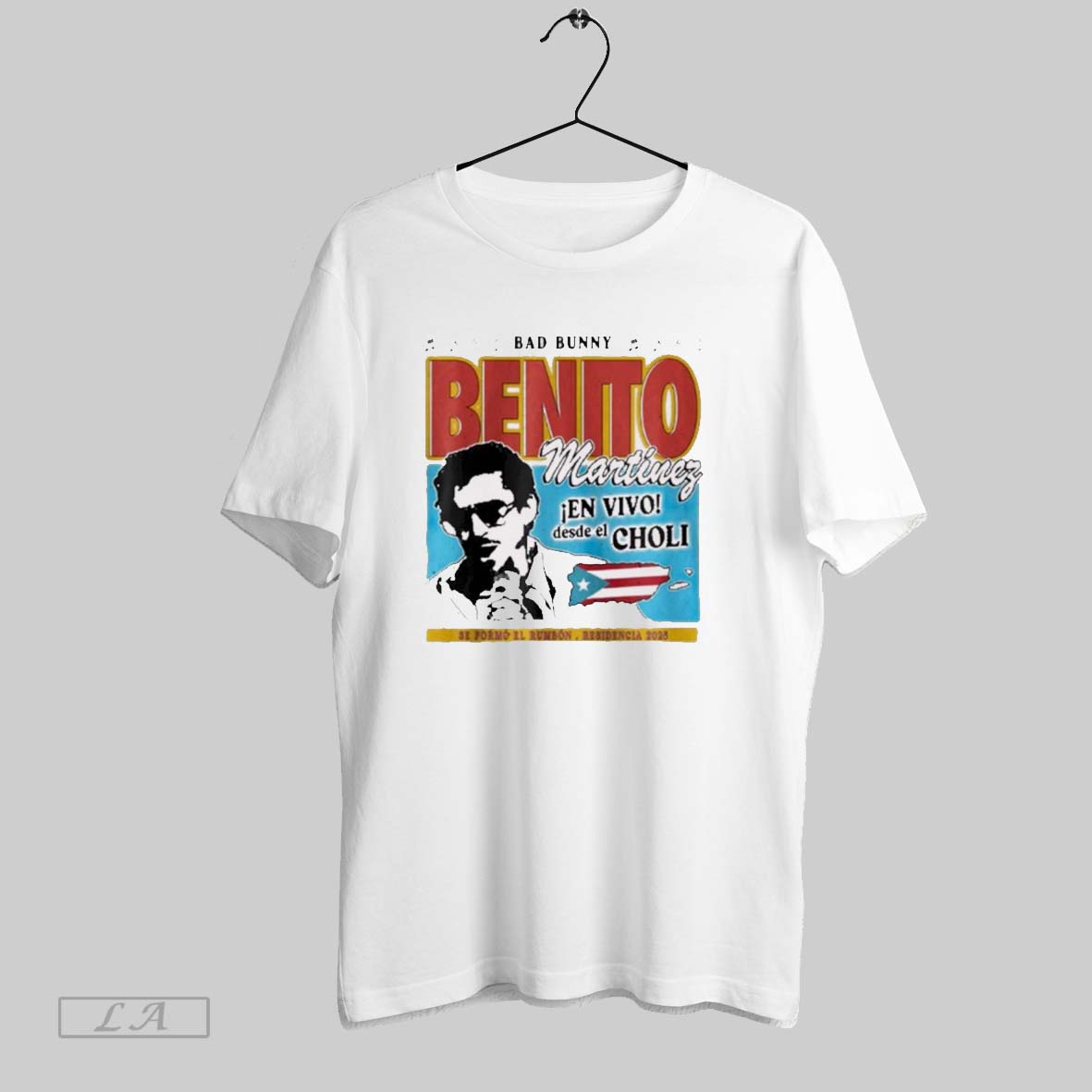 Original 2025 Benito Antonio Bad Bunny Salsa Off Live From El