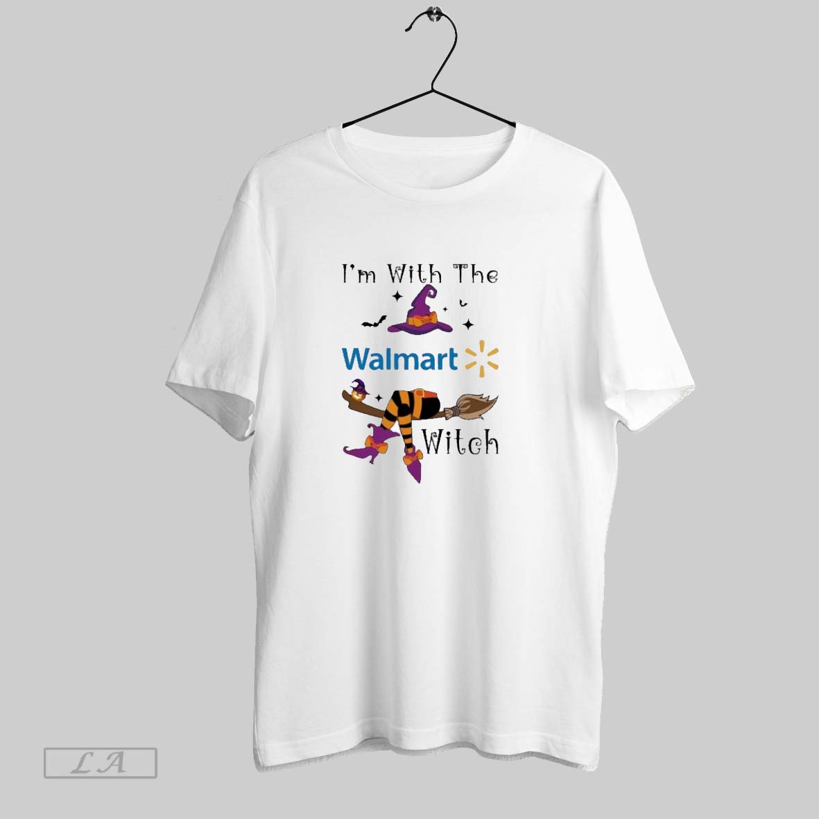 Original 2025 Walmart Im With The Witch Hat Halloween Shirt