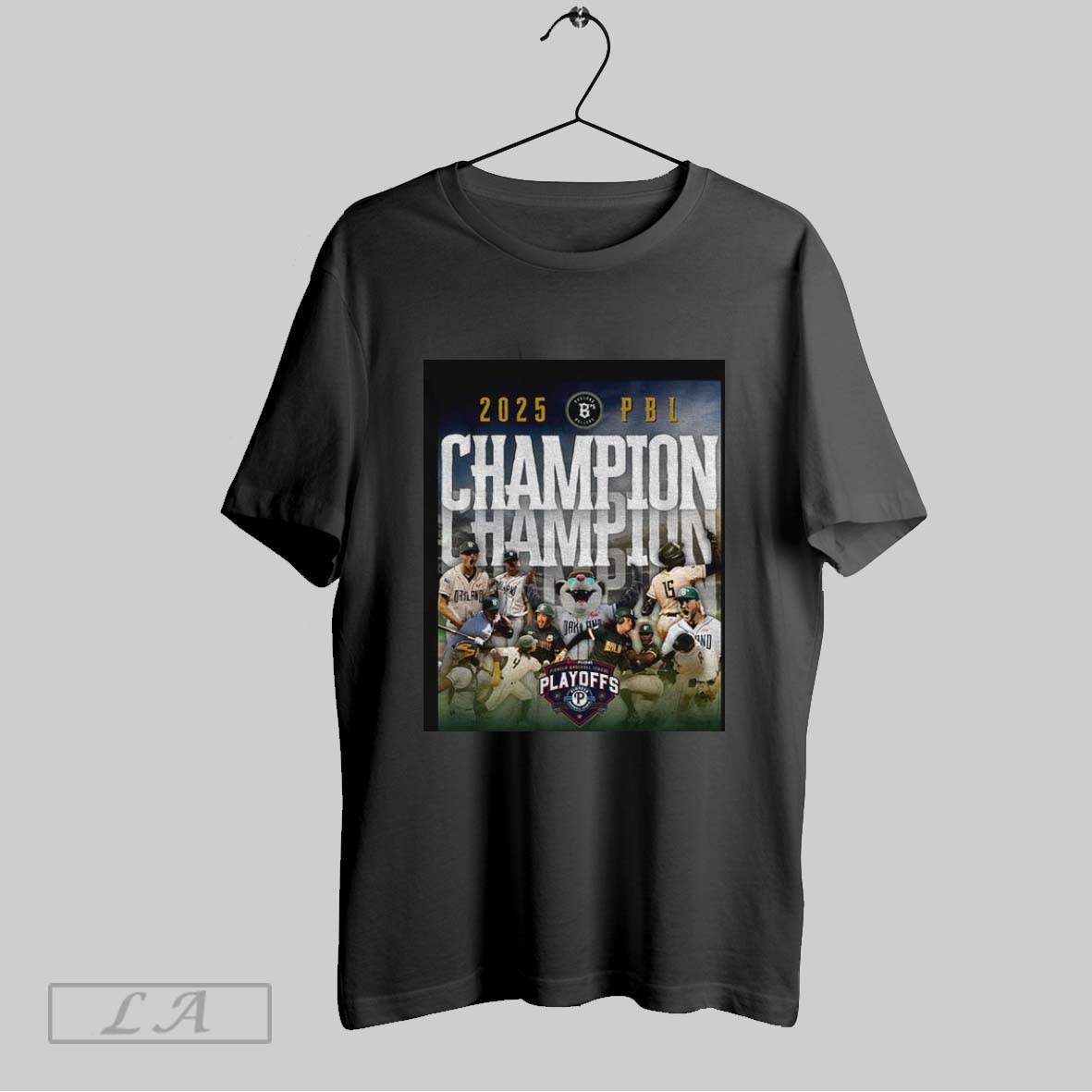 Original 7cjqesi4 Oakland Ballers Baseball 2025 Pioneer Baseball League Champions Shirt