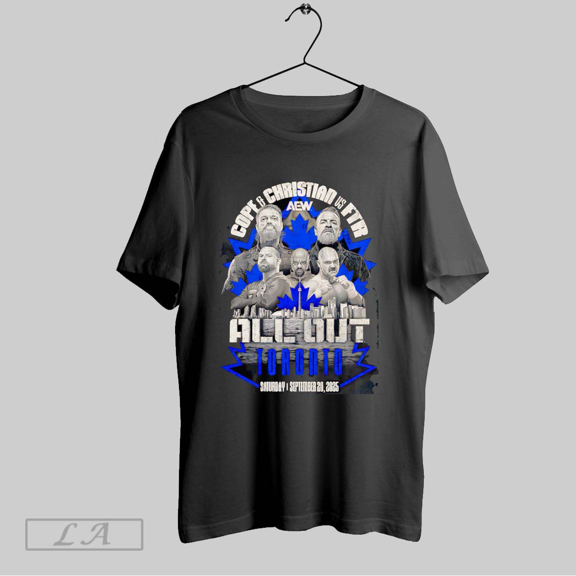 Original Aew All Out 2025 Matchup Cope And Christian Cage Vs Ftr Shirt