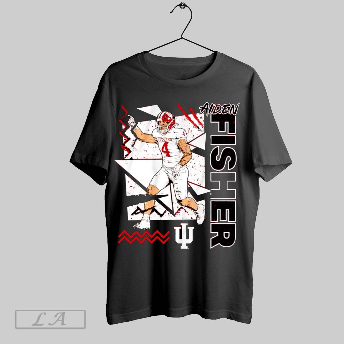 Original Aiden Fisher Indiana Hoosiers Football Graphic Shirt