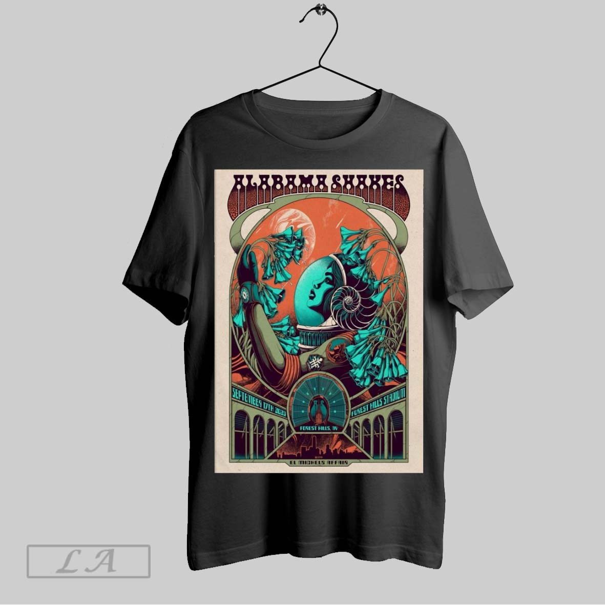 Original Alabama Shakes On September 17 2025 In Forest Hills Ny Tour Shirt