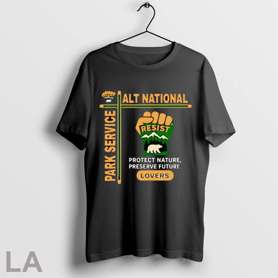 Original Alt National Park Service Resist Protect Nature Preserve Future Shirt