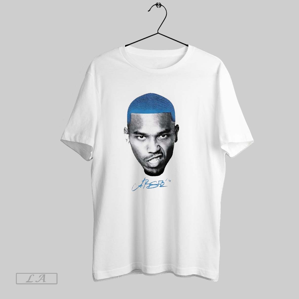 Original Amon Ra St Brown Big Face Signature Shirt