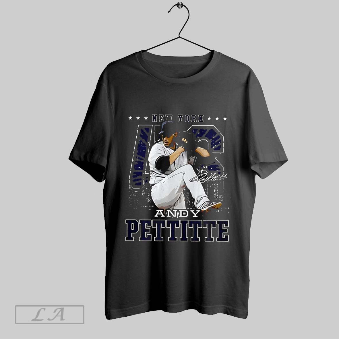 Original Andy Pettitte 46 Player New York Yankees Mlb Gritty Signature Shirt