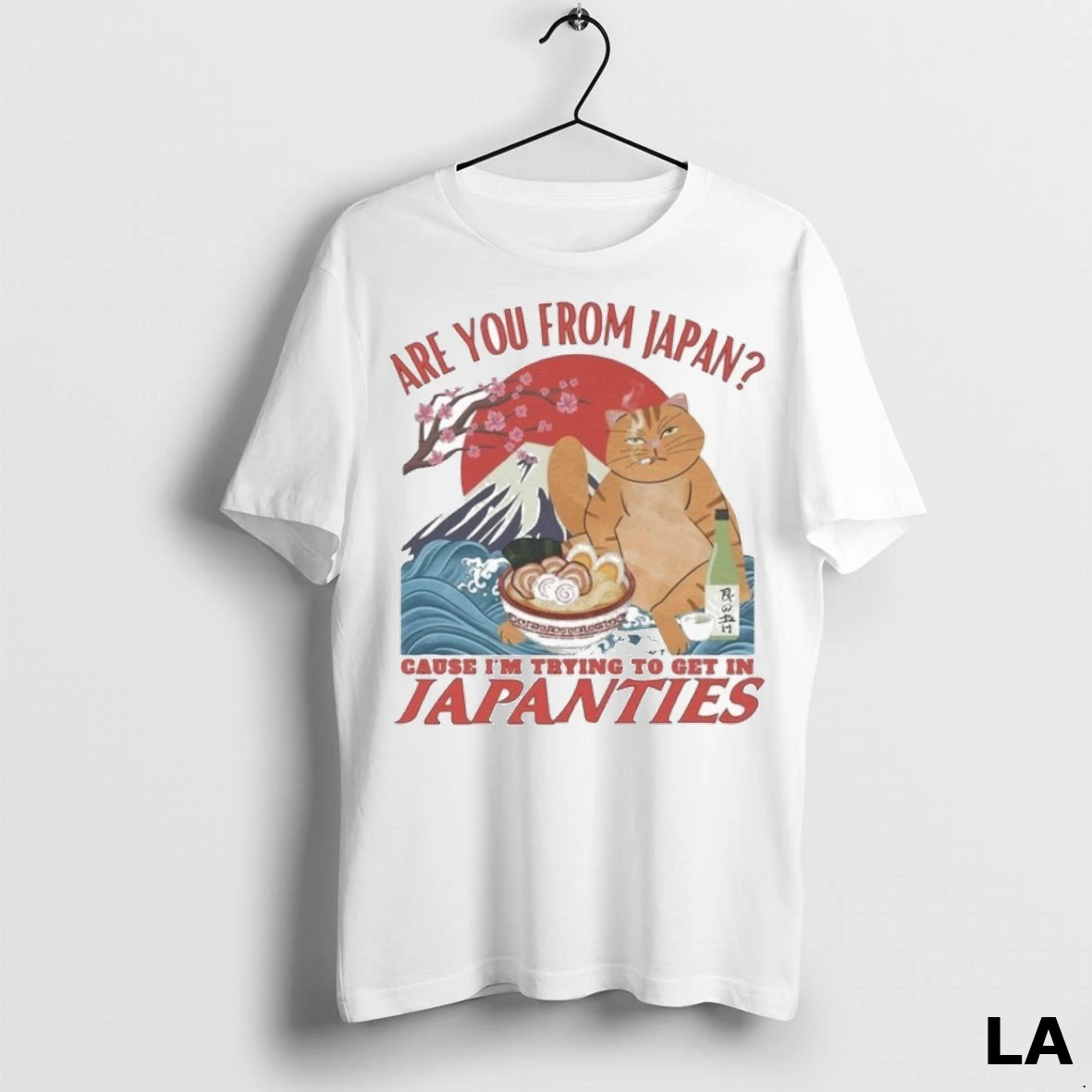 Original Are You From Japan Cause Im Trying To Get In Japanties Cat Shirt