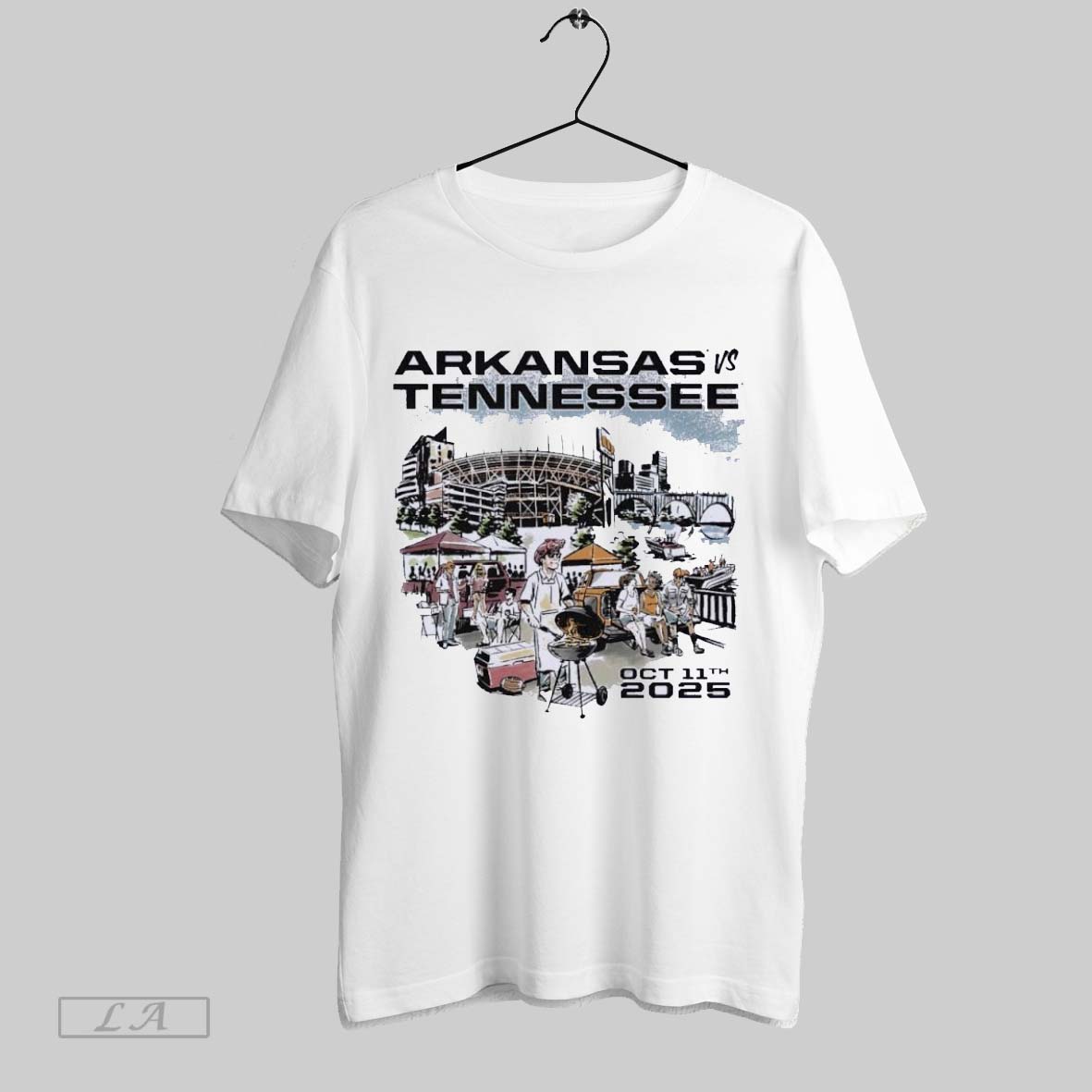 Original Arkansas Vs Tennessee Game Day 2025 October 11th Shirt