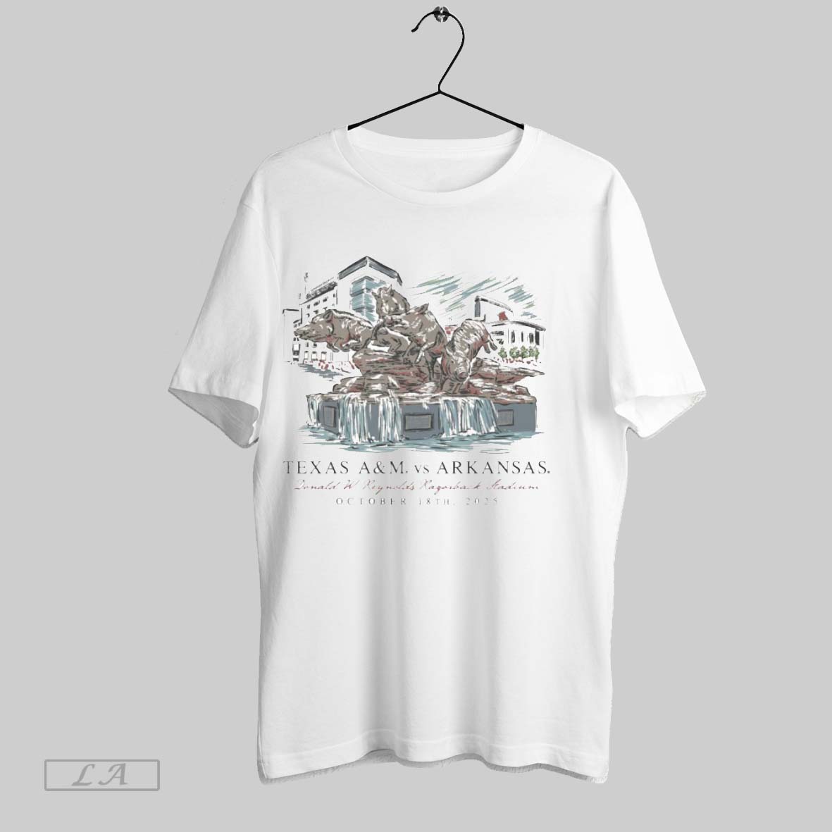 Original Arkansas Vs Texas Am Game Day 2025 October 18th Shirt