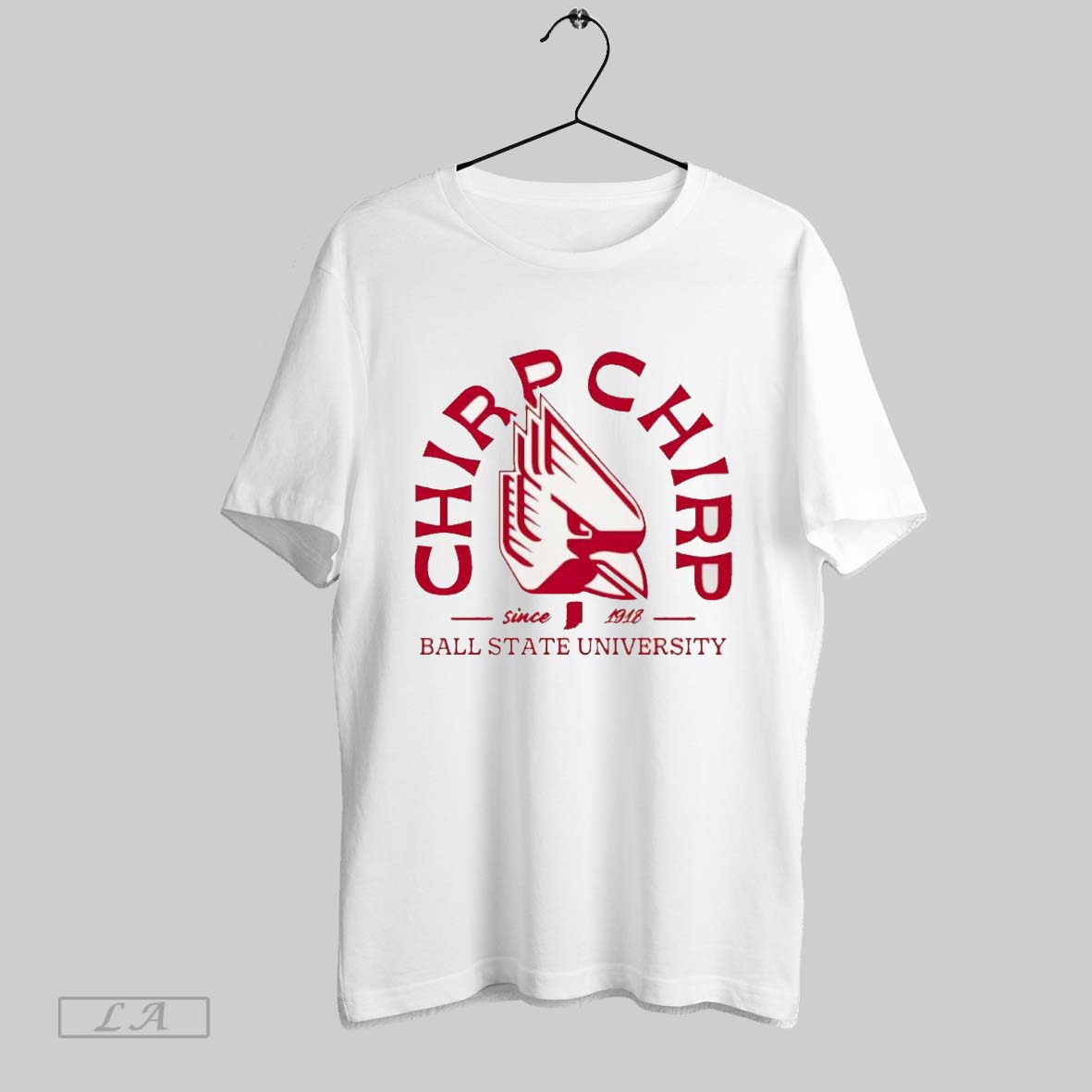Original Ball State University Chirp Chirp Sine 1918 Logo Shirt