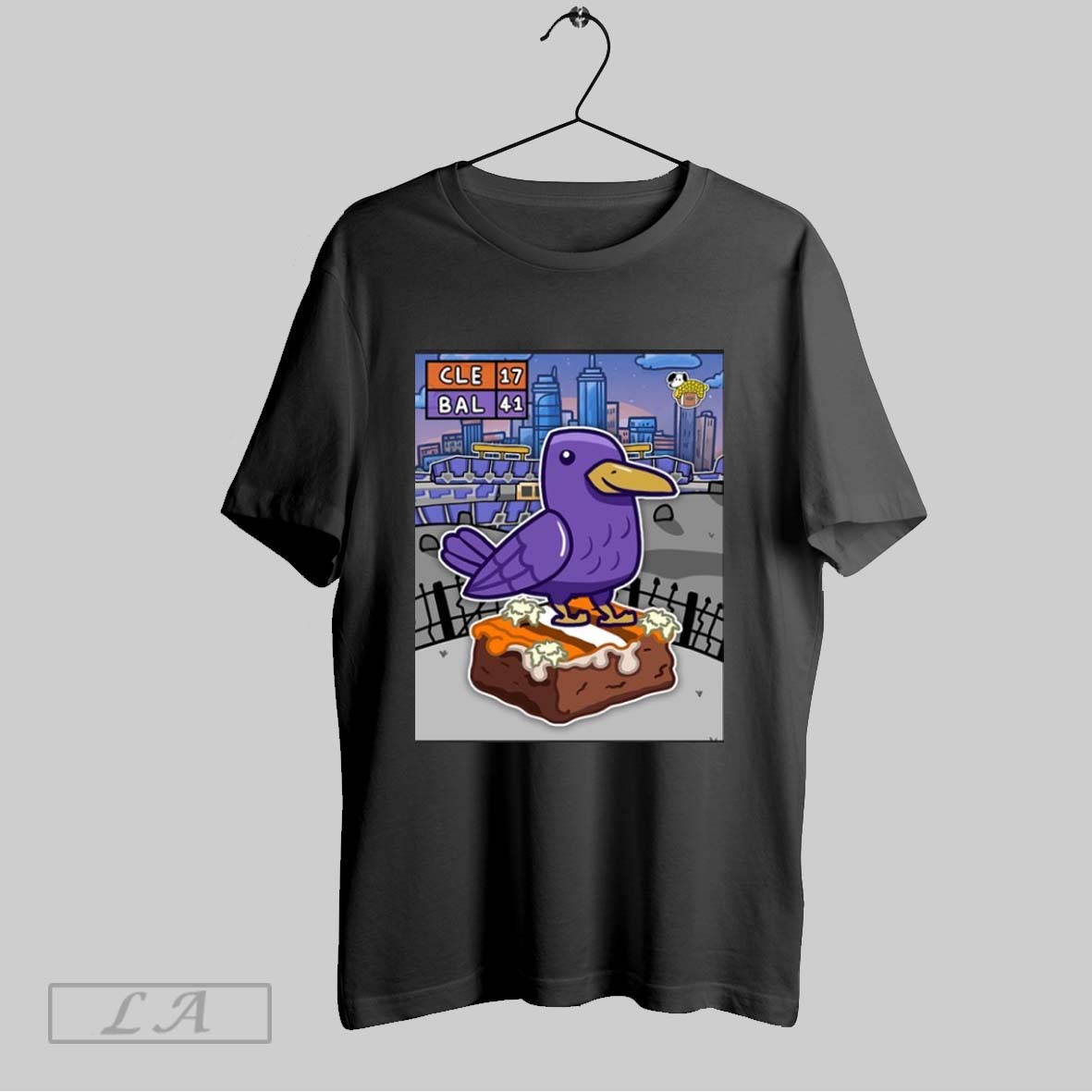 Original Baltimore Ravens Take Out Cleveland Browns 41 17 Final Score Shirt