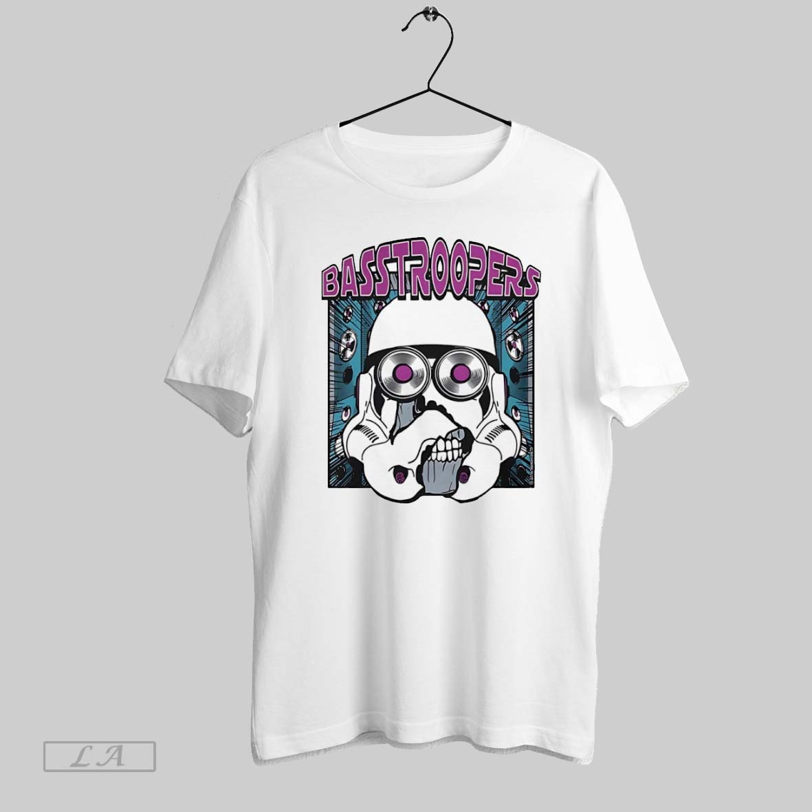 Original Basstroopers Skull T Shirt