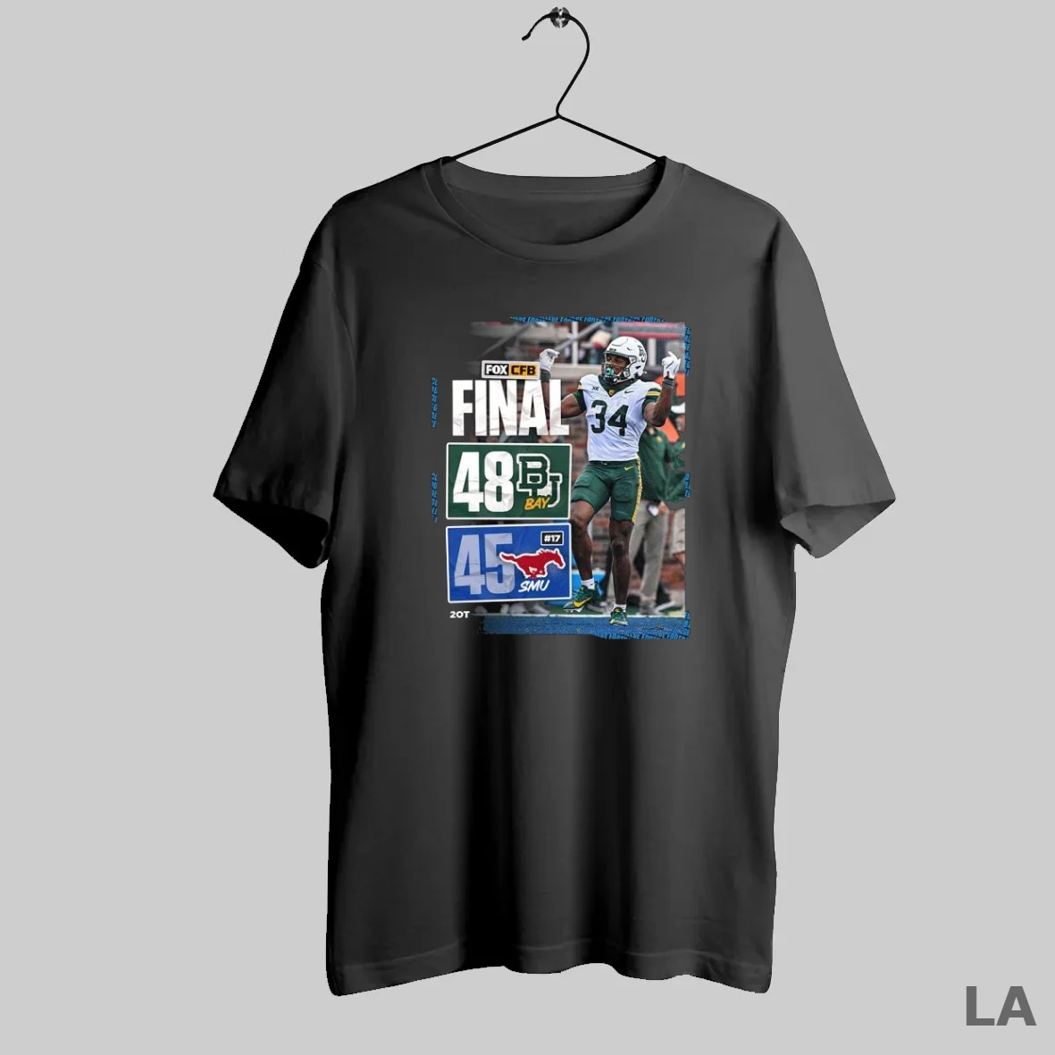 Original Baylor Bears Win 48 45 Smu Mustangs T Shirt Shirt