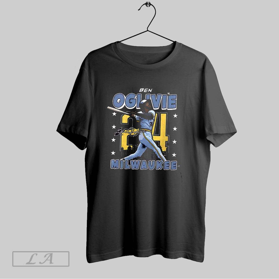 Original Ben Oglivie Player Milwaukee Brewers Mlb Gritty Signature Shirt