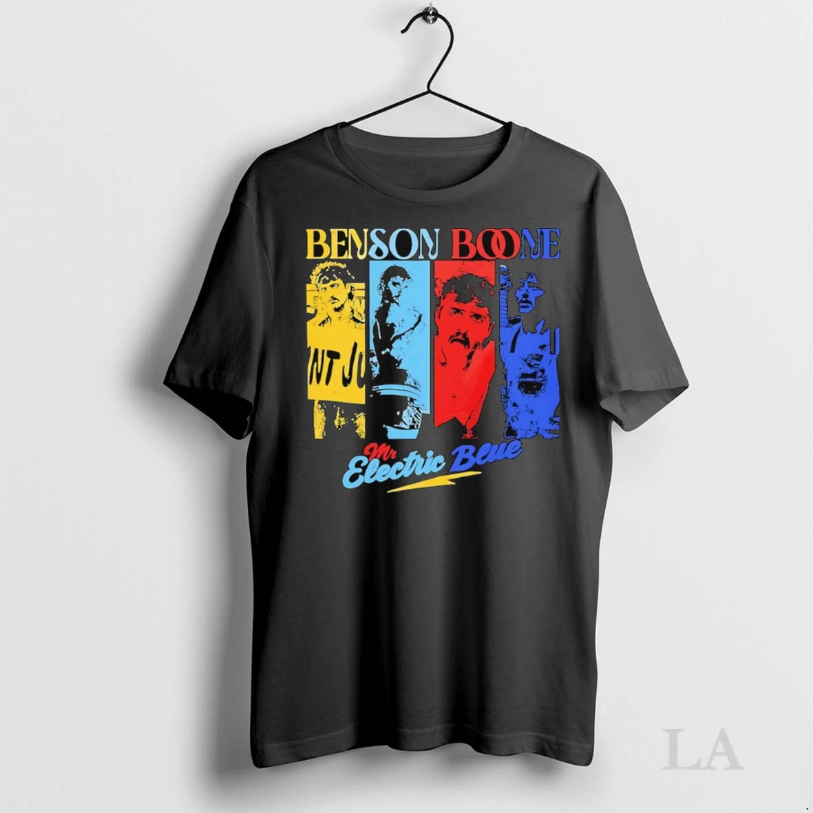 Original Benson Boone Mr Electric Blue Album Tour Shirt