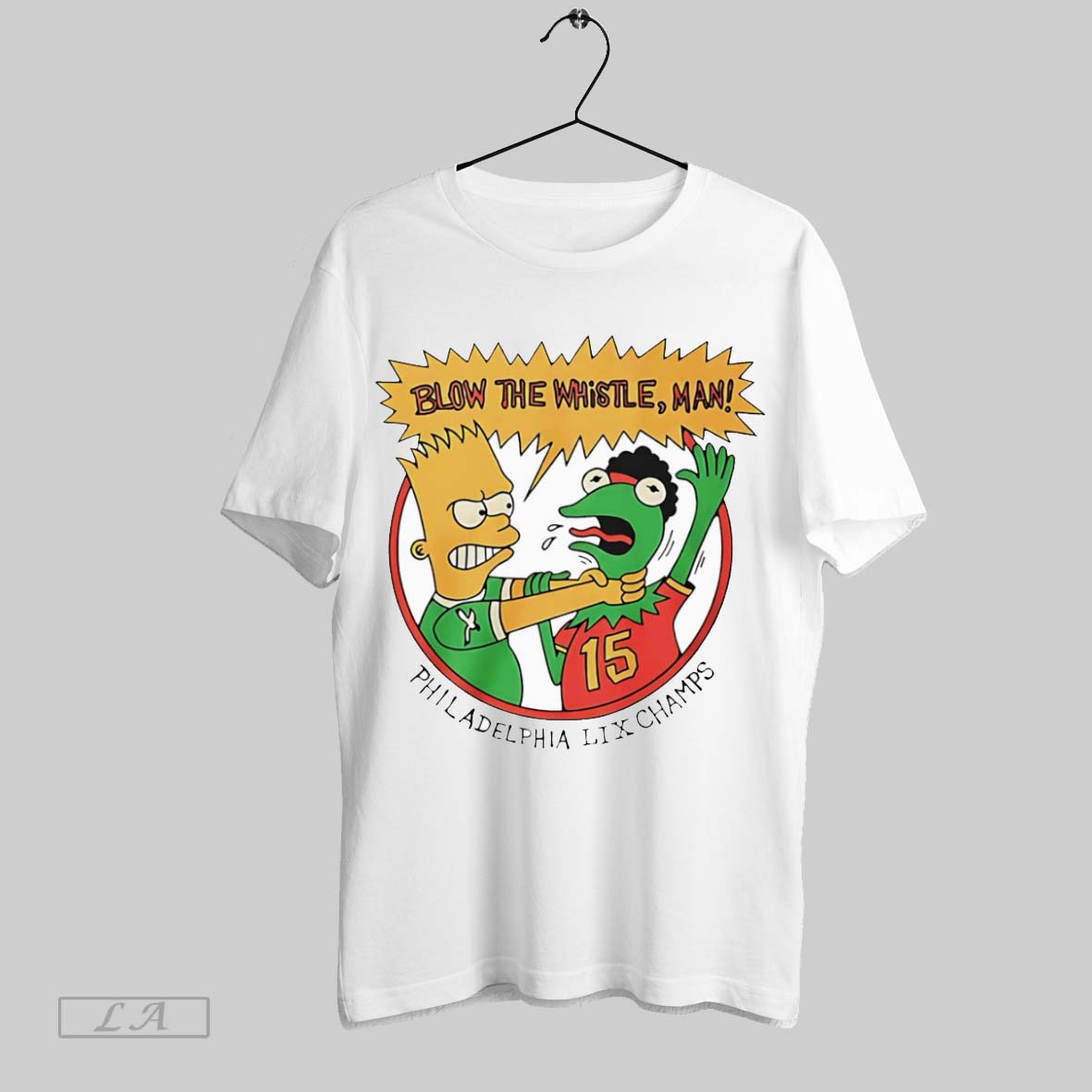 Original Blow The Whistle Man Philadelphia Lix Champs Shirt