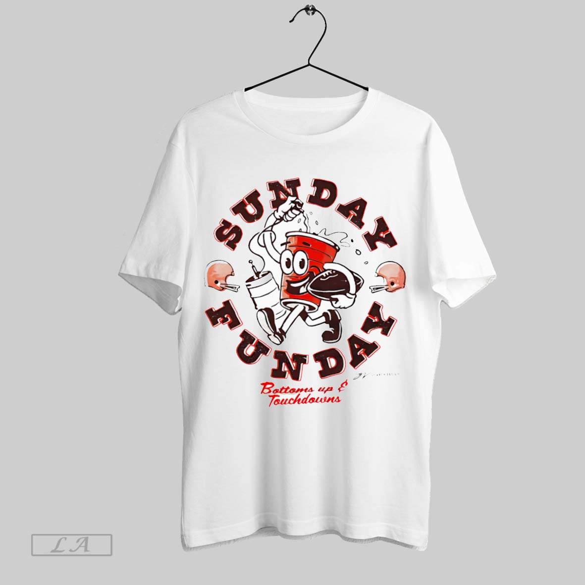 Original Bottoms Up Sunday Funday Shirt