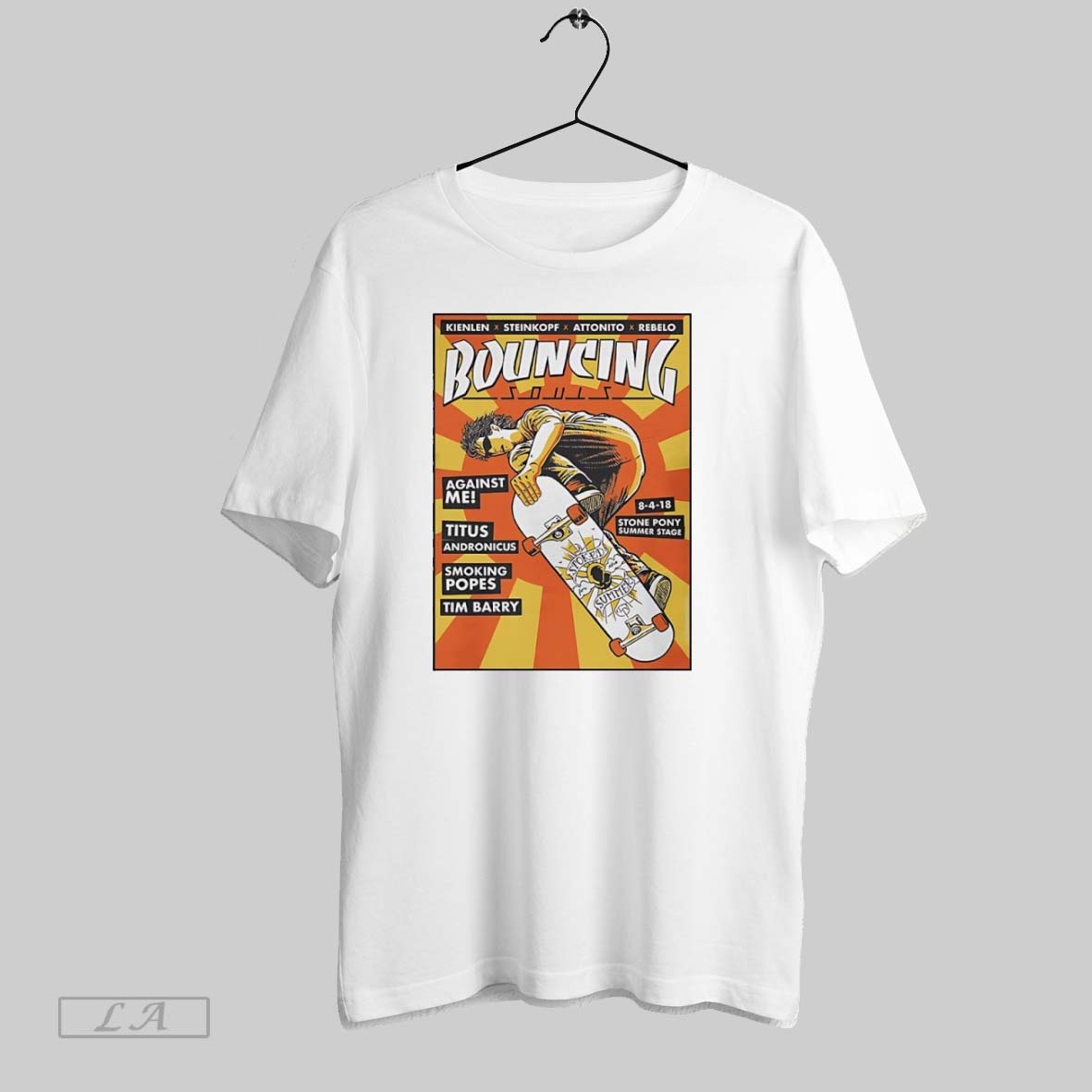 Original Bouncing Souls Kienlen X Steinkopf X Attonitox Rebelo T Shirt