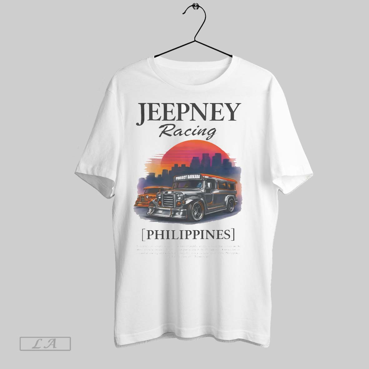 Original Car Enthusiasts Jeepney Racing Shirt
