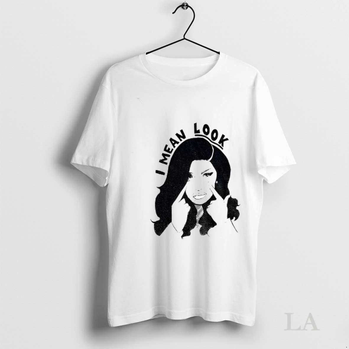 Original Cardi B I Mean Look Viral Meme Funny Graphic Shirt