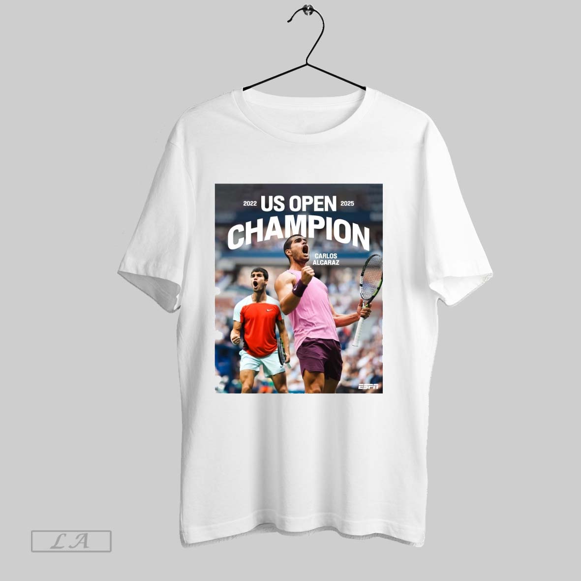 Original Carlos Alcaraz Dominant Tournament Us Open Champions 2022 2025 Poster Shirt