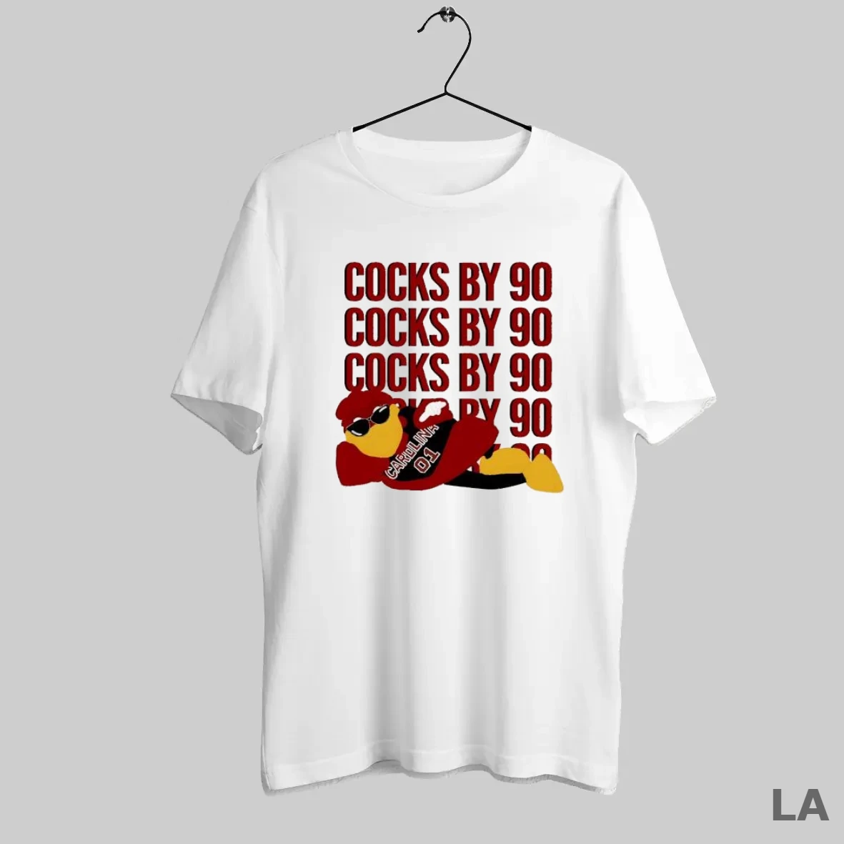 Original Carolina 01 Cocks By 90 Cocks By 90 Cocks By 90 Funny T Shirt