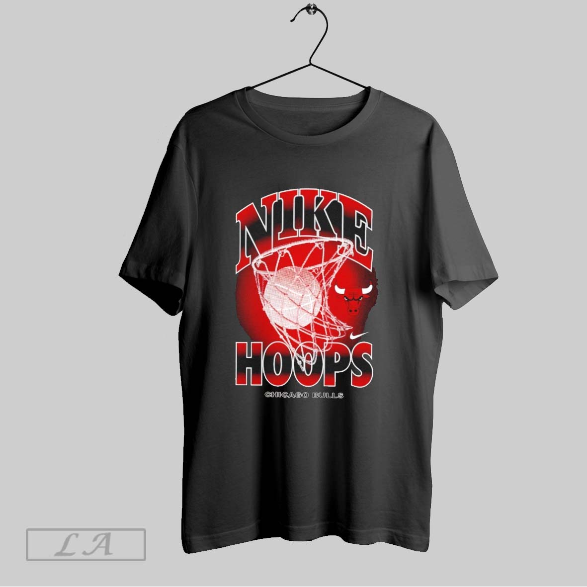 Original Chicago Bulls Nike Hoops Graphic Vintage Shirt