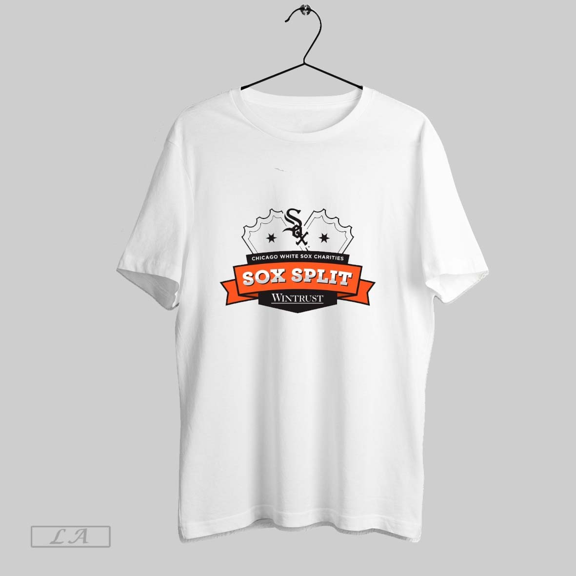 Original Chicago White Sox Mlb Charities Sox Split Wintrust Logo 2025 Shirt