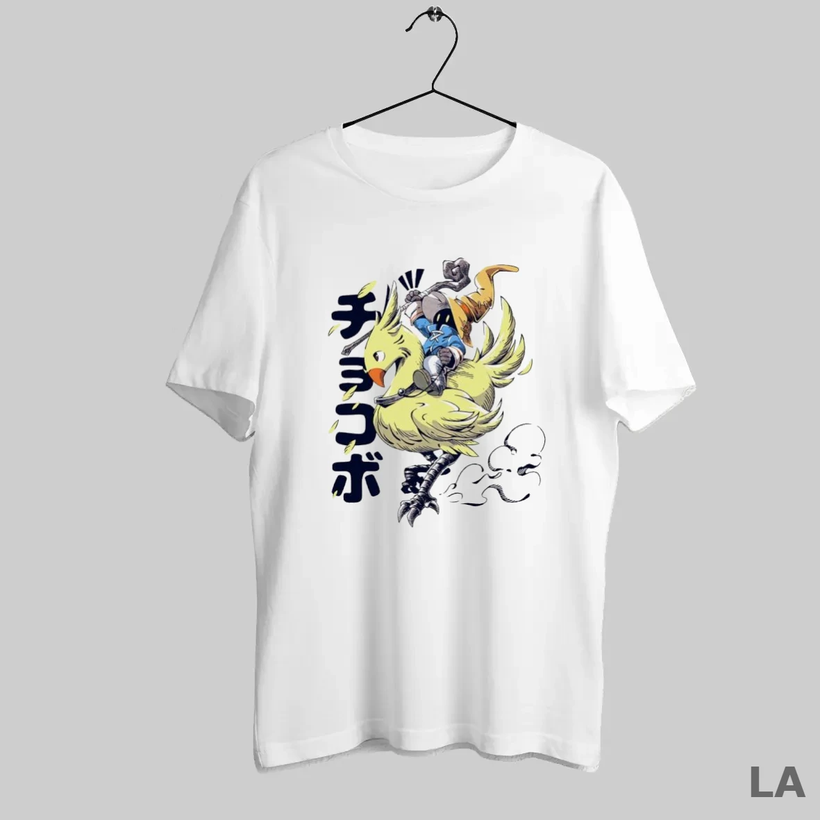 Original Chocobo And Black Mage Final Fantasy Video Game Character T Shirt Shirt