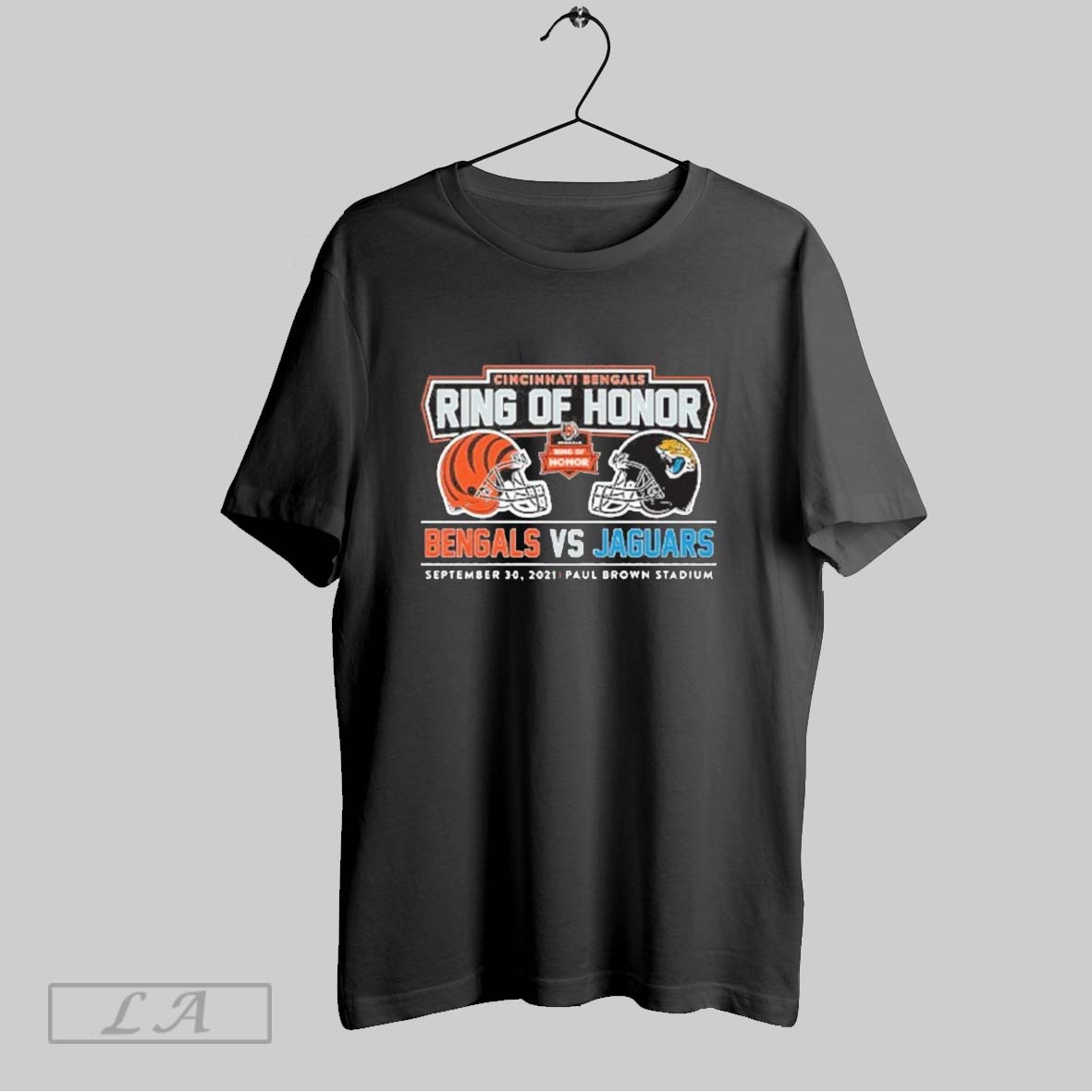 Original Cincinnati Bengals Vs Jacksonville Jaguars Ring Of Honor Gameday 2025 Shirt