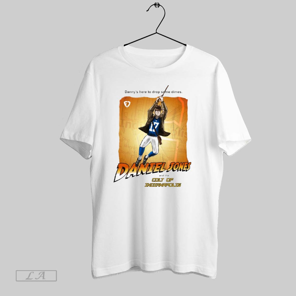 Original Daniel Jones And The Colts Of Indianapolis Dannys Here To Drop Some Dimes Indianapolis Colts Nfl Shirt