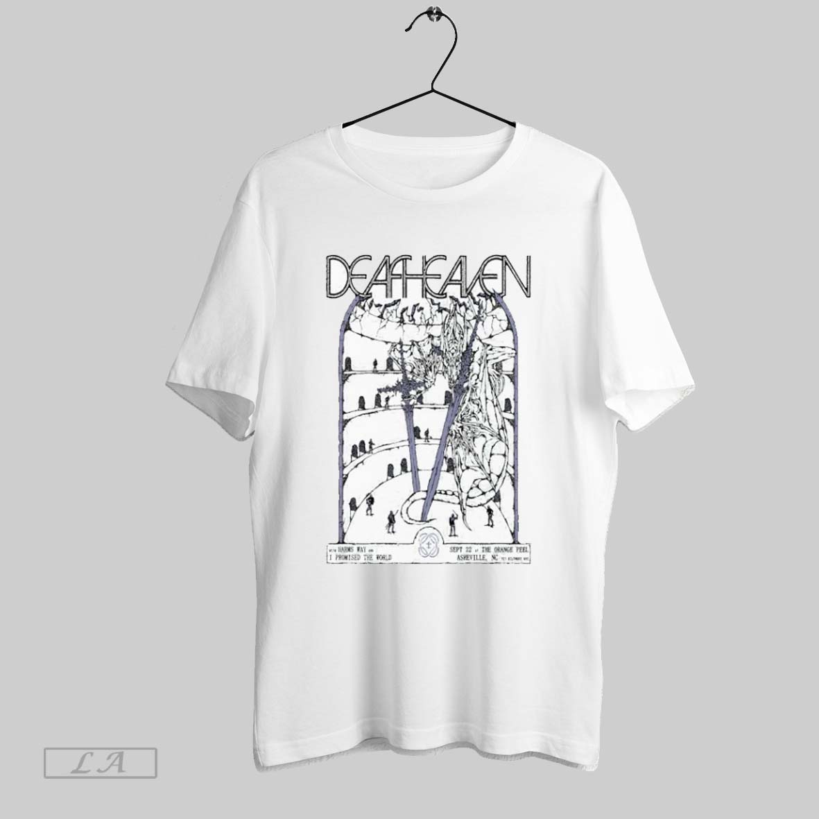 Original Deafheaven Sep 22 2025 Asheville Nc The Orange Peel Shirt