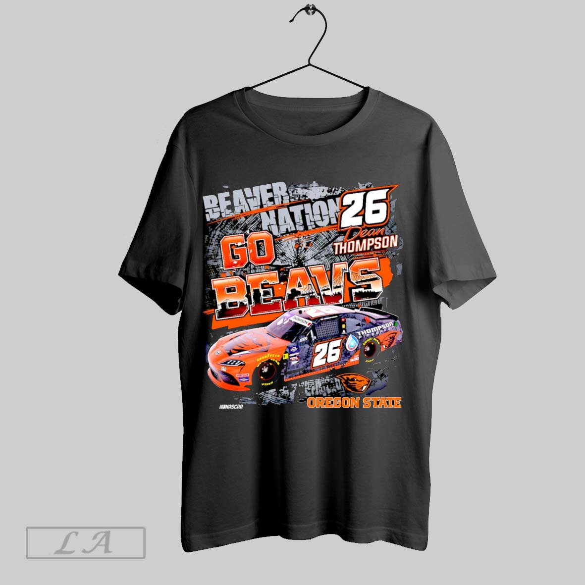 Original Dean Thompson Car Go Beavs Oregon State Beavers Shirt