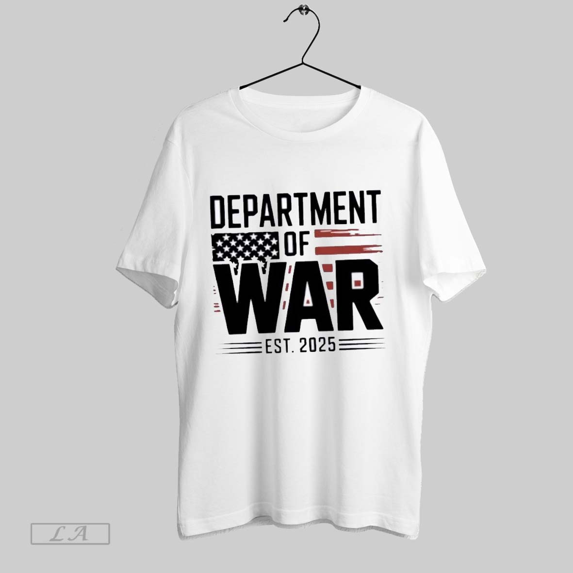 Original Department Of War Established 2025 Us Flag Shirt