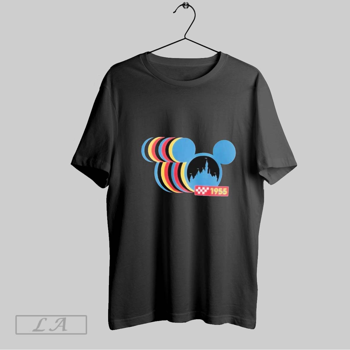 Original Disney Disneyland Racing 1955 Shirt
