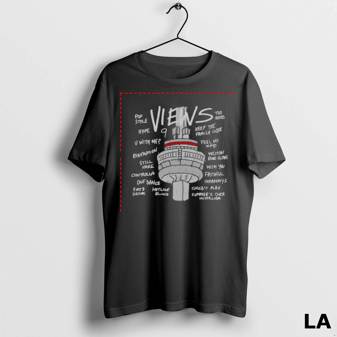 Original Drake Views Sketchbook Shirt