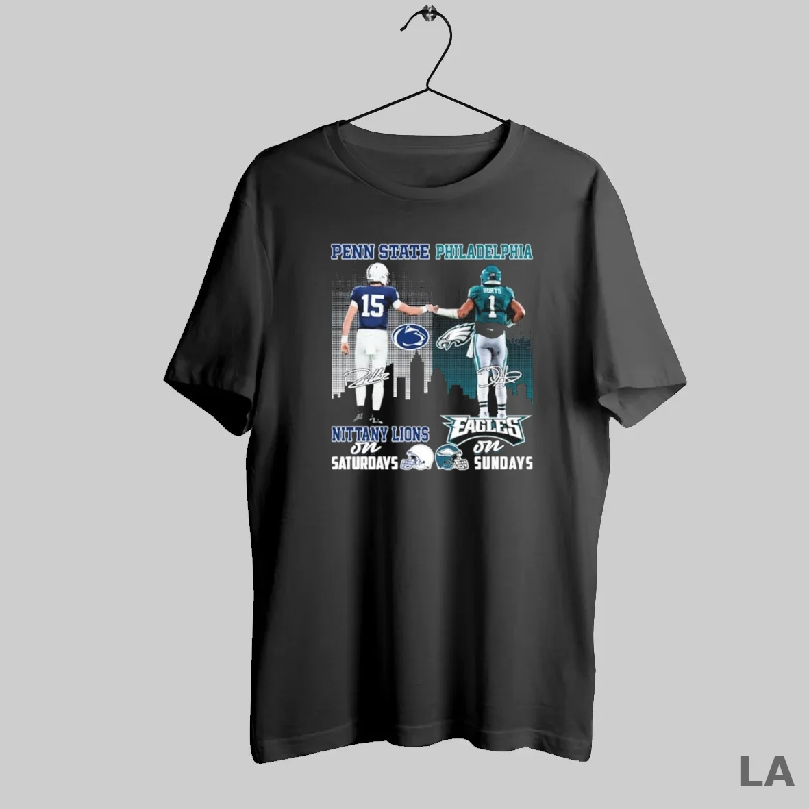 Original Drew Allar Penn State On Saturdays And Jalen Hurts Eagles On Sundays T Shirt Shirt