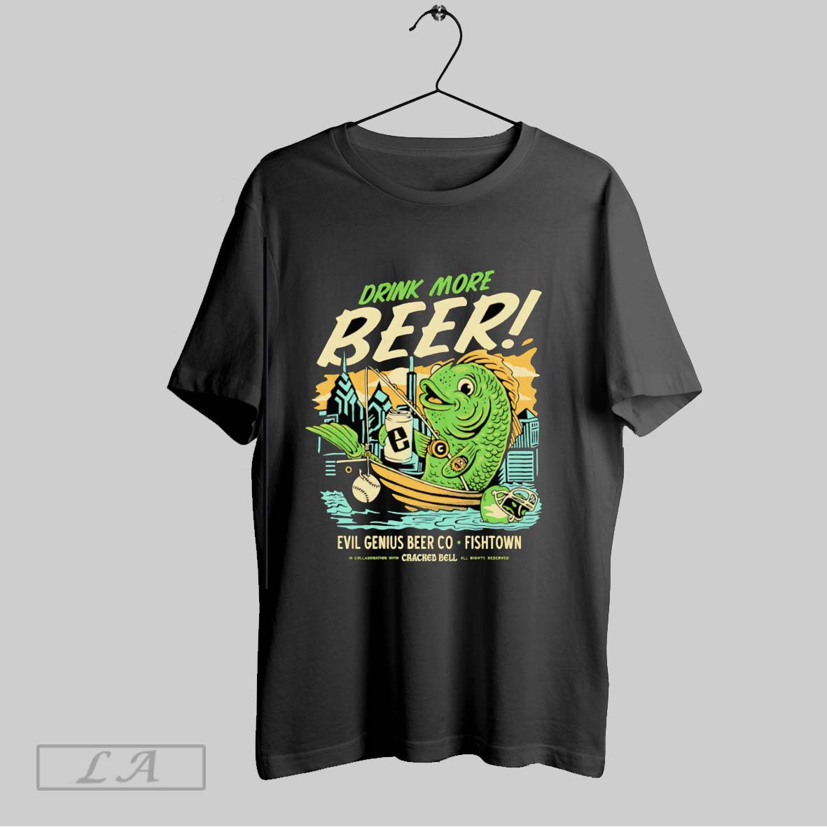 Original Drink More Beer Evil Genius Beer Co Shirt