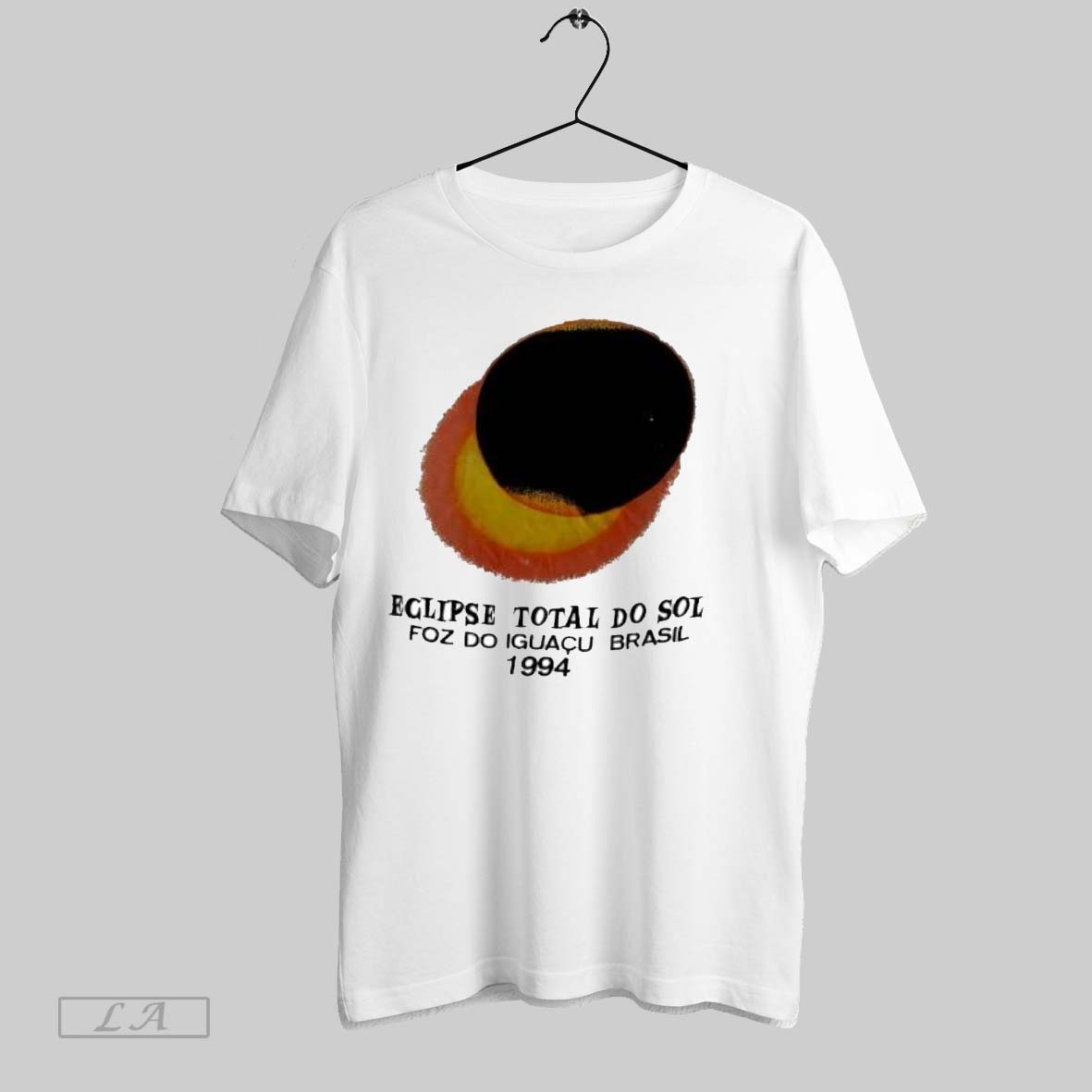 Original Eclipse Total Do Sol Foz Do Iguacu Brasil 1994 Shirt