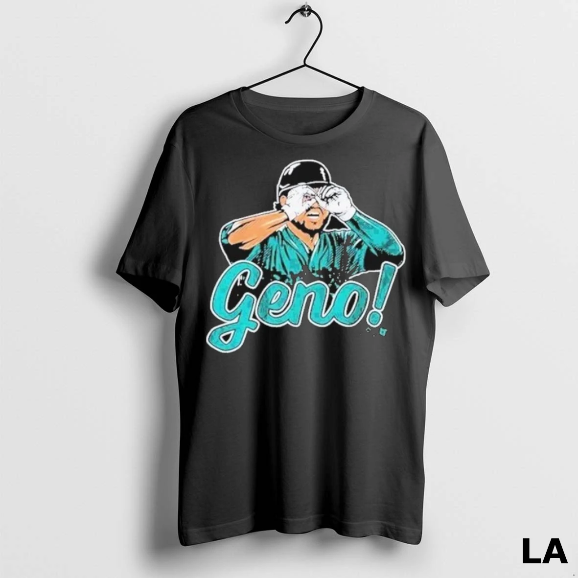 Original Eugenio Suarez Geno Goggles Seattle Mariners Shirt