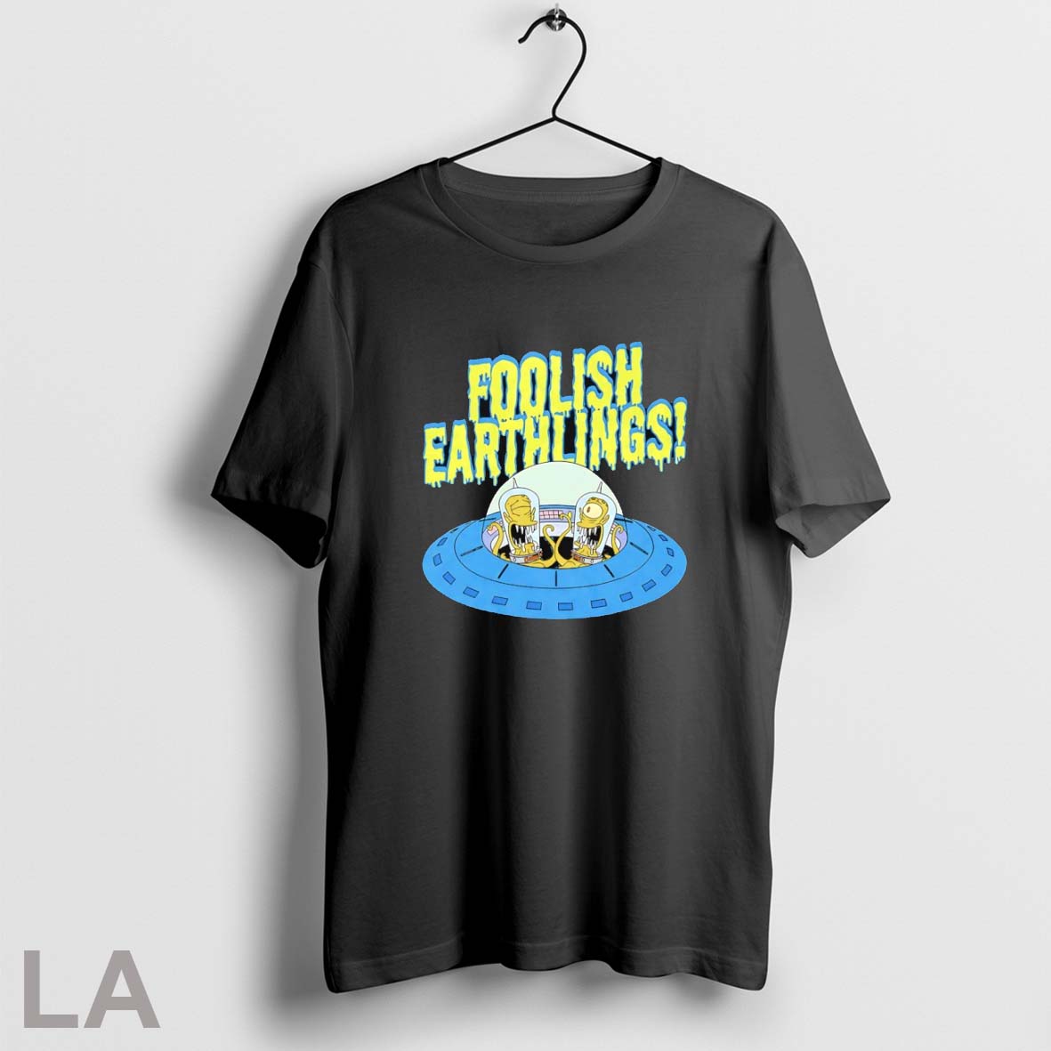 Original Foolish Earthlings Simpsons T Shirt