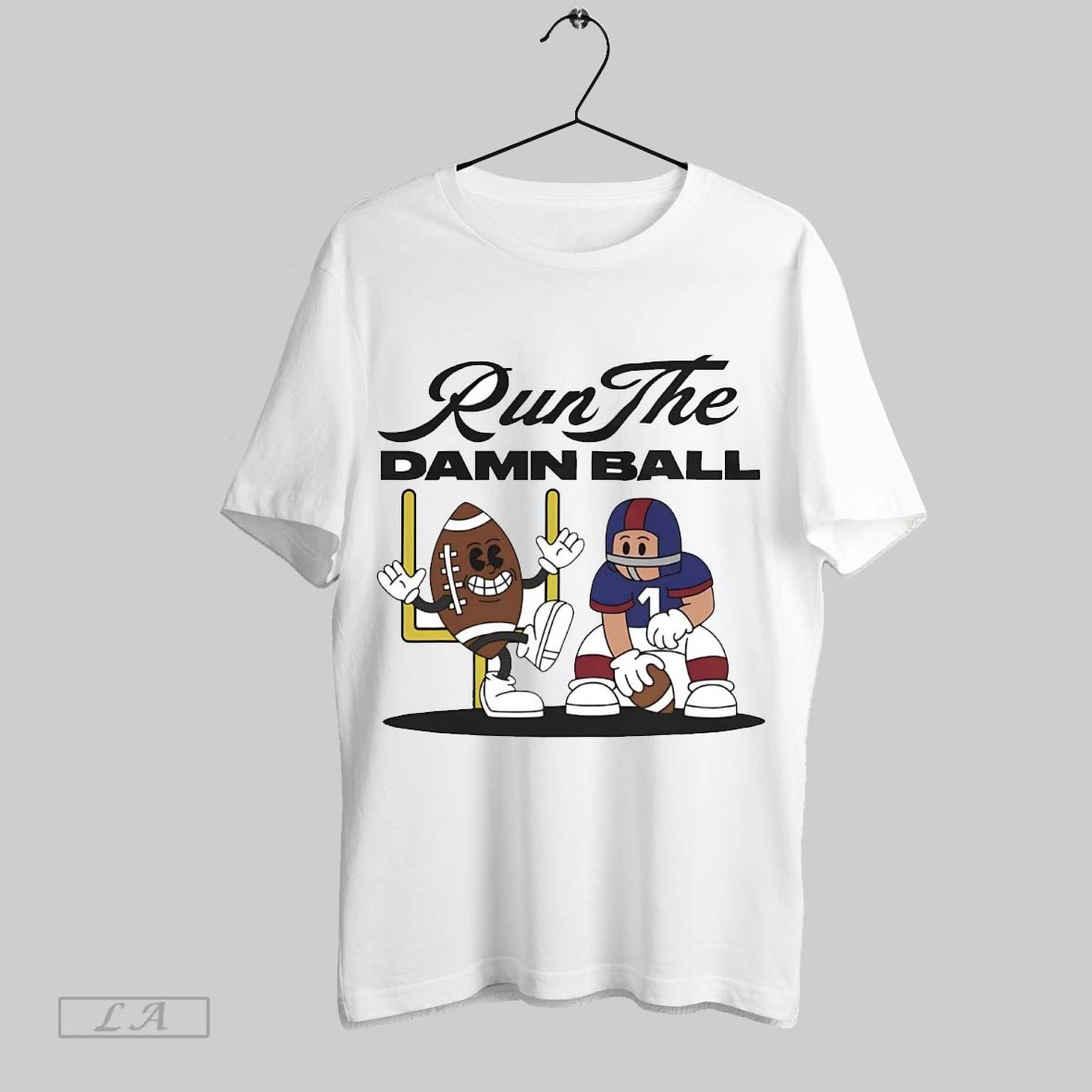 Original Football Player Run The Damn Ball Shirt