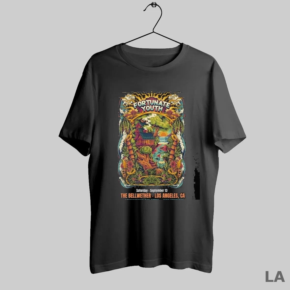 Original Fortunate Youth The Bellwether In Los Angeles Ca 9 13 2025 T Shirt