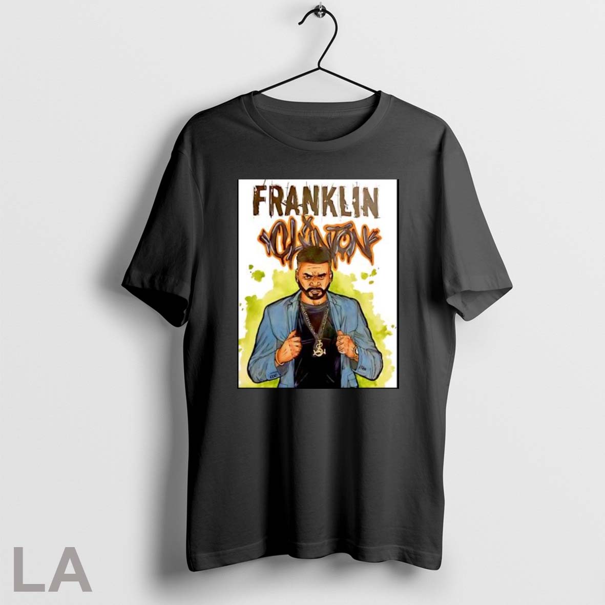Original Franklin Clinton Gta V Grand Theft Auto Fan Art Shirt