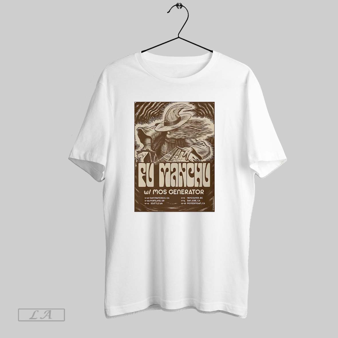 Original Fu Manchu Graphic T Shirt