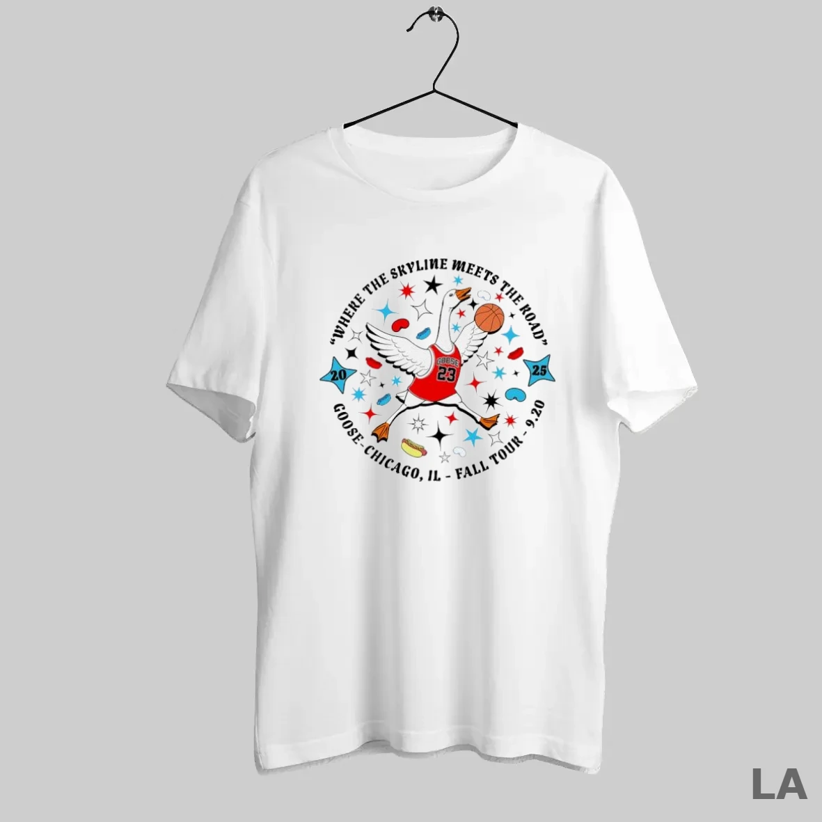 Original Goose Chicago Where The Skyline Meets The Road T Shirt Shirt