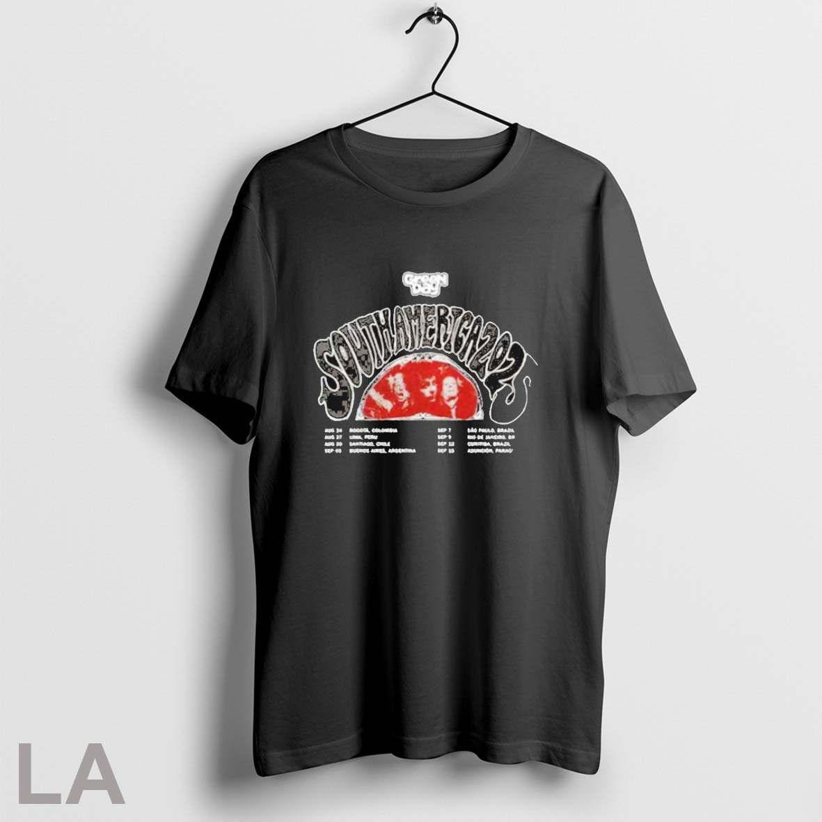 Original Green Day South America Tour On August 24 September 15 2025 The Saviors Tour Argentina At Huracan Stadium Buenos Aires Shirt