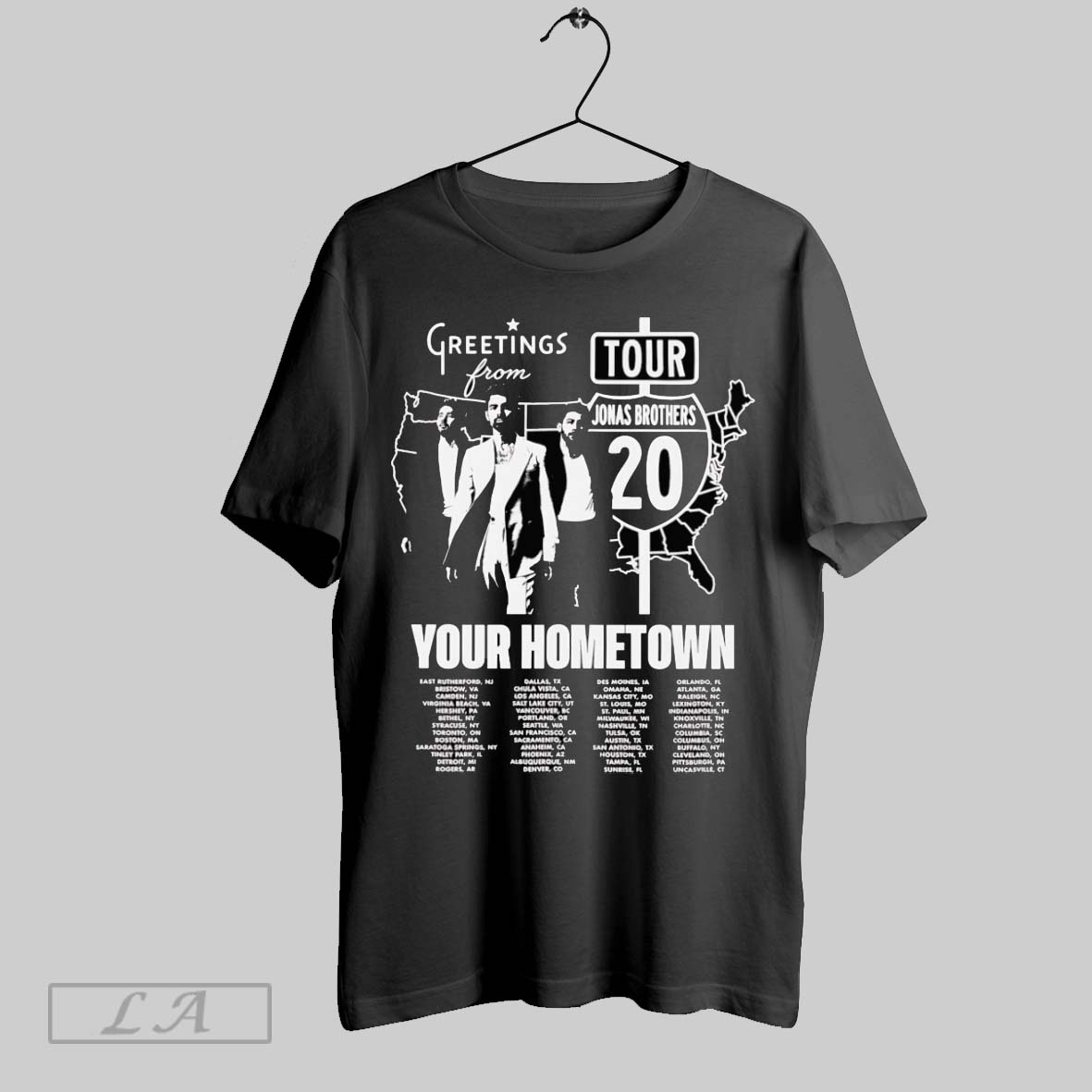 Original Greetings From Your Hometown Tour Shirt